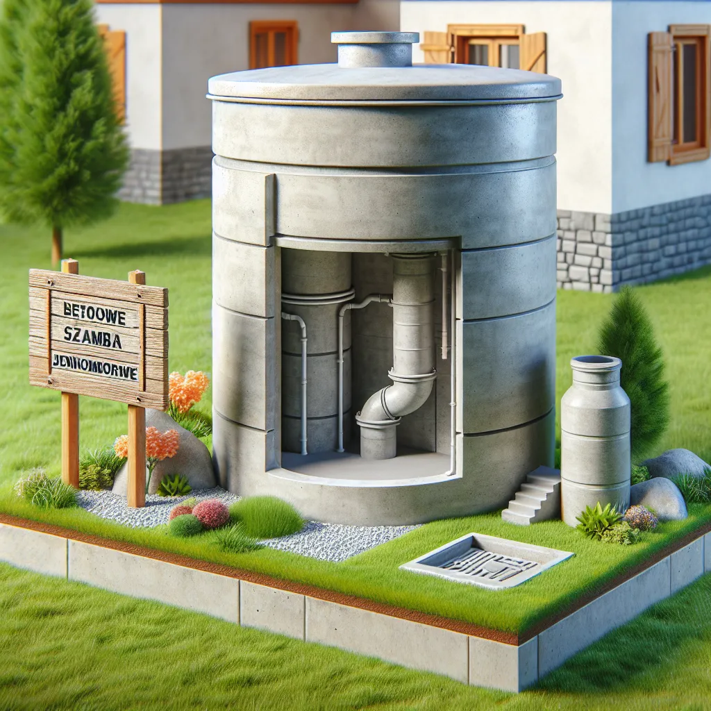 Betonowe szamba jednokomorowe – niezawodne rozwiązanie dla Twojej posesji
