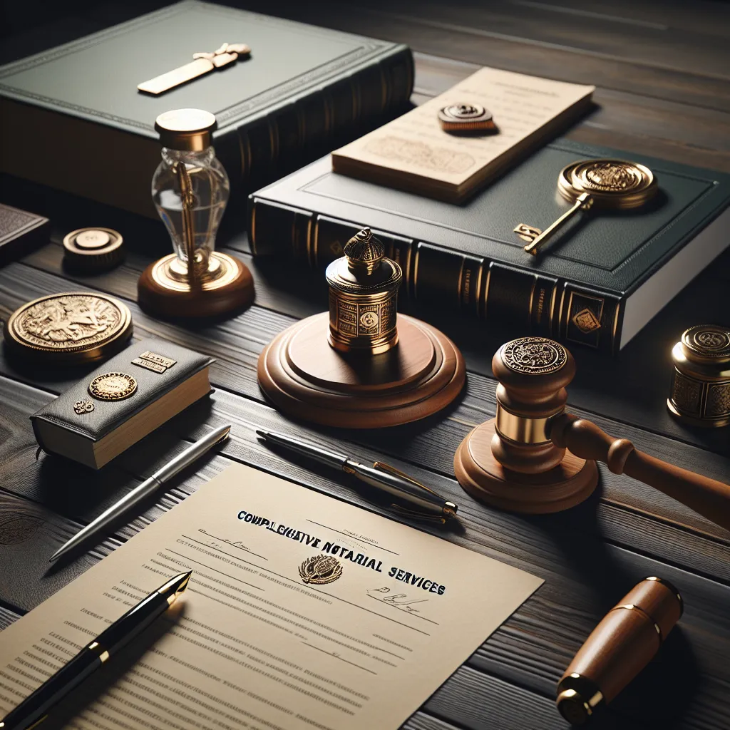Pewność i bezpieczeństwo – kompleksowe usługi notarialne w Dąbrowie