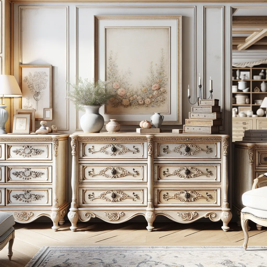 Odkryj urok prowansalskich komód w outlecie meblowym