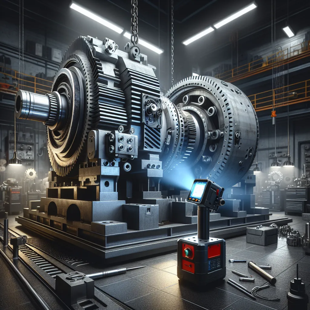 Precyzyjne osiowanie laserowe – klucz do niezawodnego serwisu maszyn przemysłowych i przekładni