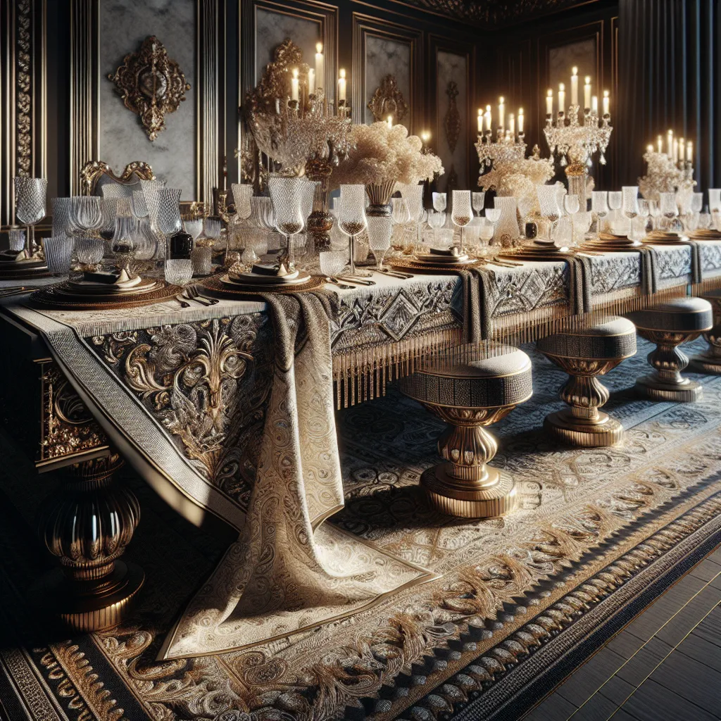 Ekskluzywny akcent – obrusy premium dla niezapomnianych uroczystości