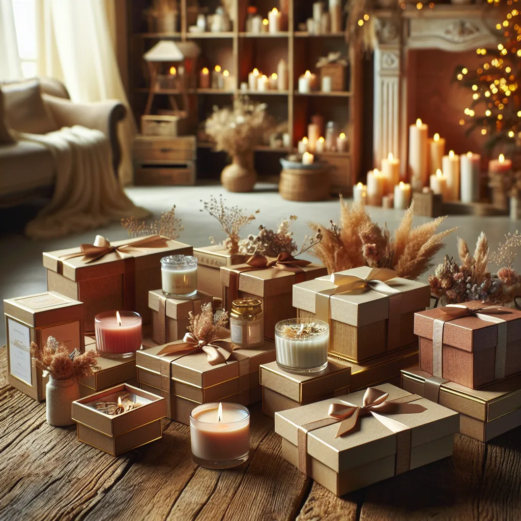 Świece sojowe w zestawach prezentowych idealny upominek dla bliskich