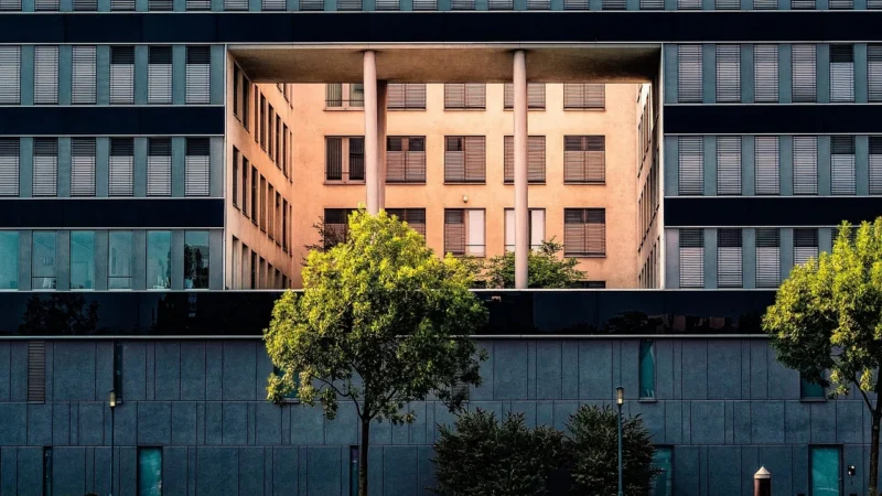 Beliani Dekoracyjne prostokątne lustro ścienne wiszące 60 x 90 cm czarne Morlaix