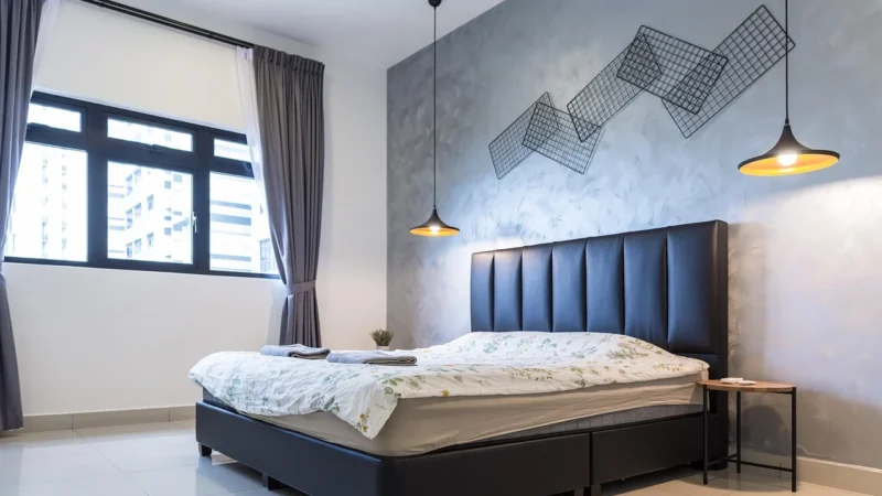 Beliani Podwójna rama łóżka skóra złota zakrzywiony zagłówek 180 x 200 cm z LED Paris