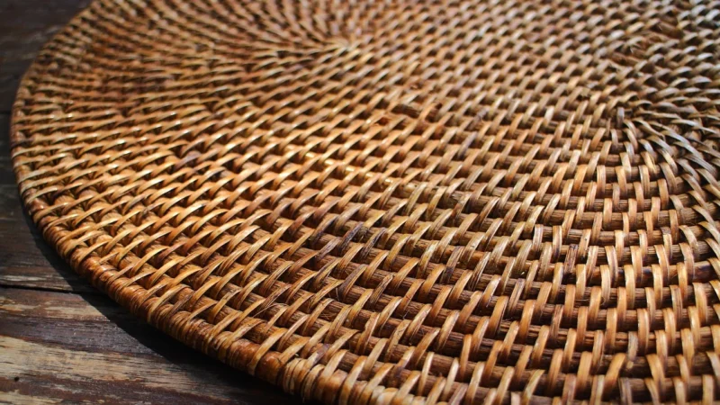 Vidaxl Szafka Nocna 45X45X40 Cm Bambus Kolor Naturalny